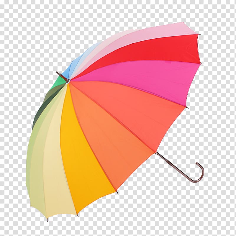 multicolored umbrella , Umbrella Raincoat, Umbrella rain gear transparent background PNG clipart