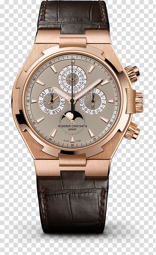 Rolex Daytona Vacheron Constantin Chronograph Watch Perpetual calendar, watch transparent background PNG clipart
