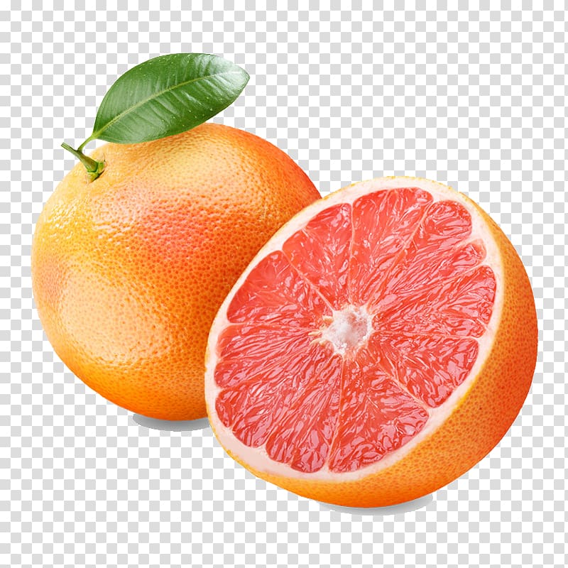 Grapefruit Pomelo Mandarin orange Lemon Nootkatone, Fresh grapefruit close-up transparent background PNG clipart
