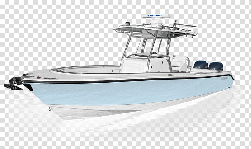 Motor Boats Center console Fishing vessel Rigid-hulled inflatable boat, boat plan transparent background PNG clipart