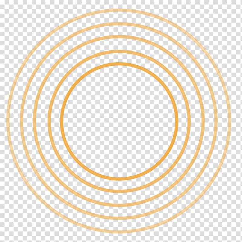 round orange icon, Acoustic wave Euclidean Wave Circle, Abstract sound wave material transparent background PNG clipart