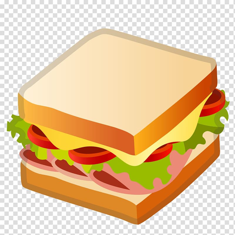 Sandwich Wrap BLT Emojipedia Computer Icons, sweet bread transparent background PNG clipart