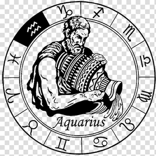 Aquarius Astrological sign Zodiac Scorpio, aquarius transparent background PNG clipart