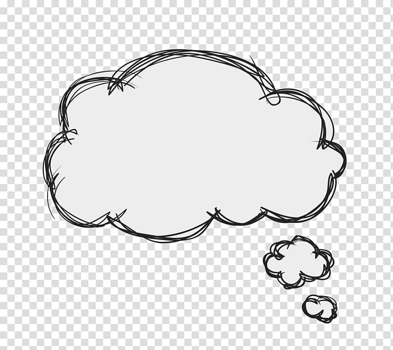 message cloud illustration, Cloud, Black clouds message transparent background PNG clipart