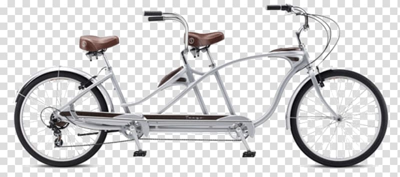 Schwinn Bicycle Company Tandem bicycle Cruiser bicycle BMX bike, tandem bicycle transparent background PNG clipart