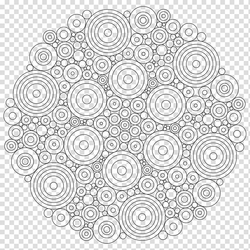 Mandala Coloring book Adult Drawing Chakra, flowers and teenagers transparent background PNG clipart