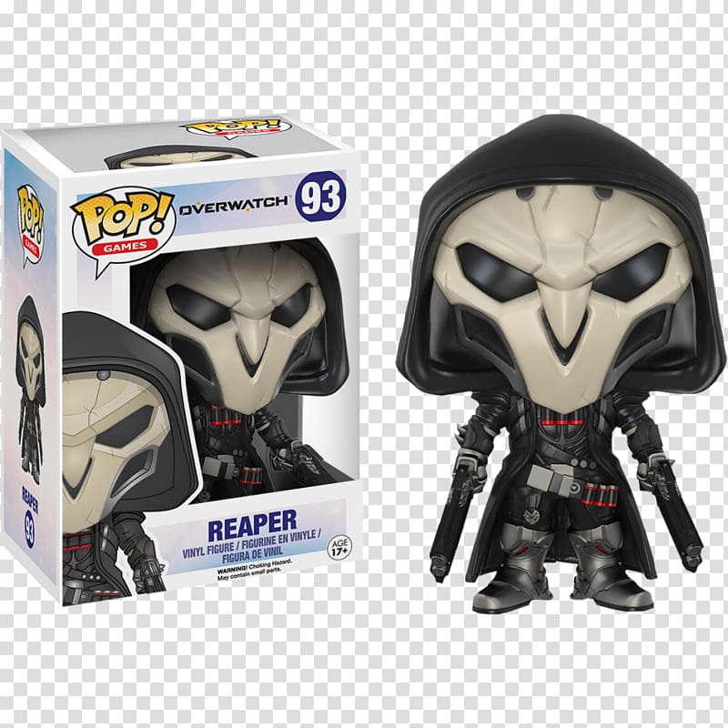 Overwatch Funko Action & Toy Figures Retail, grim reaper transparent background PNG clipart