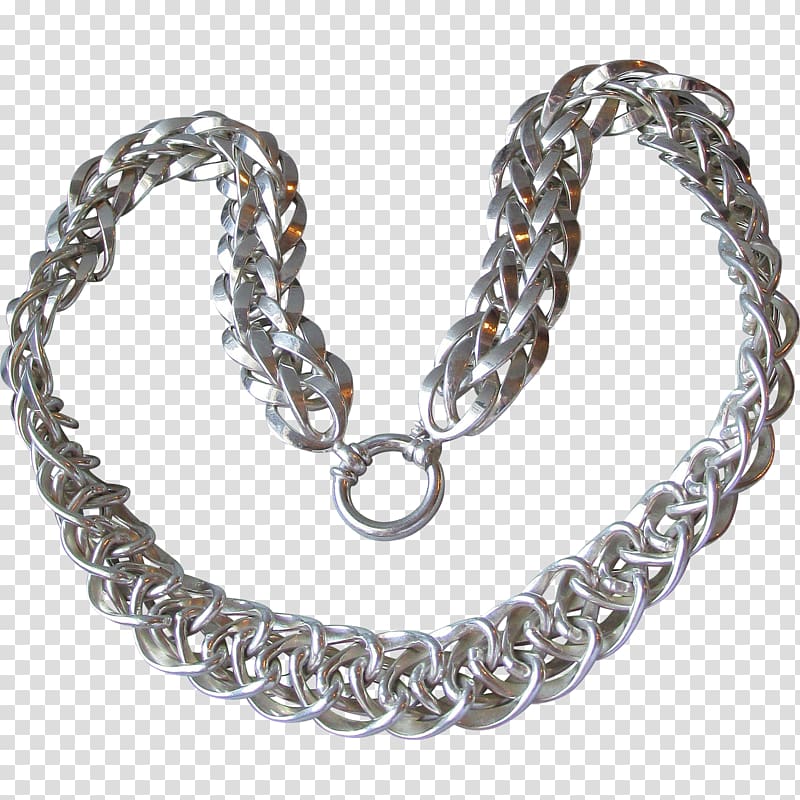 Chain Necklace Jewellery Silver Dog, silver chain transparent background PNG clipart
