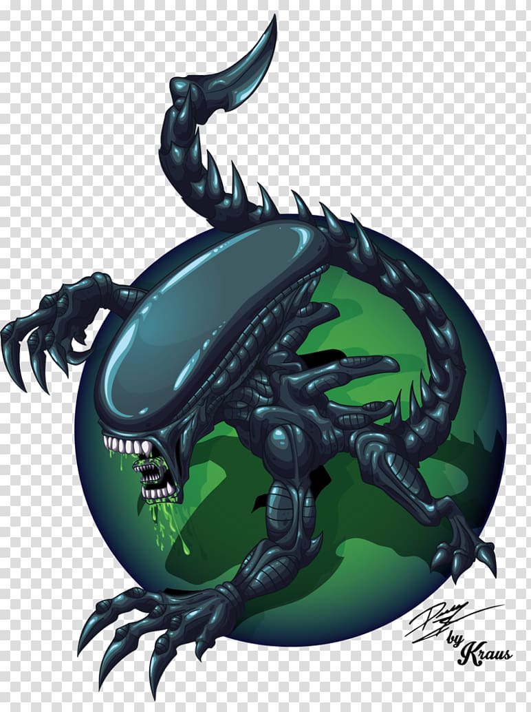 Alien, xenomorph transparent background PNG clipart