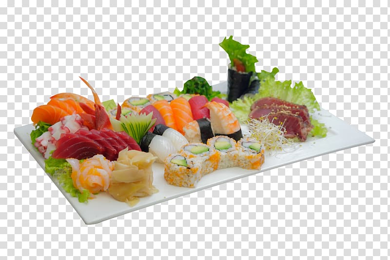 California roll Sashimi Sushi Makizushi Carpaccio, sushi sashimi transparent background PNG clipart