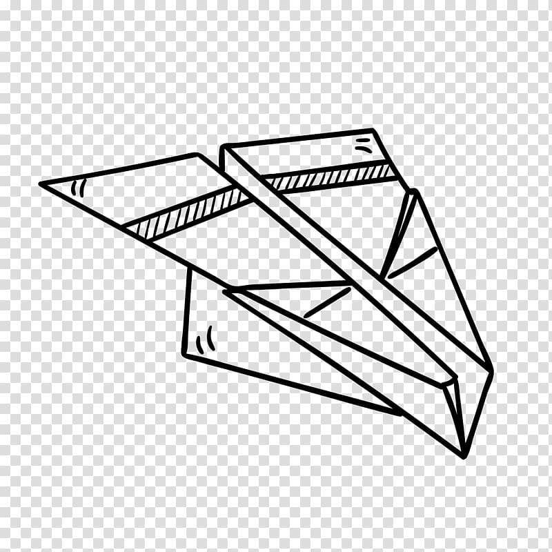 Paper plane Airplane Drawing Toy, painted paperrplane free transparent background PNG clipart