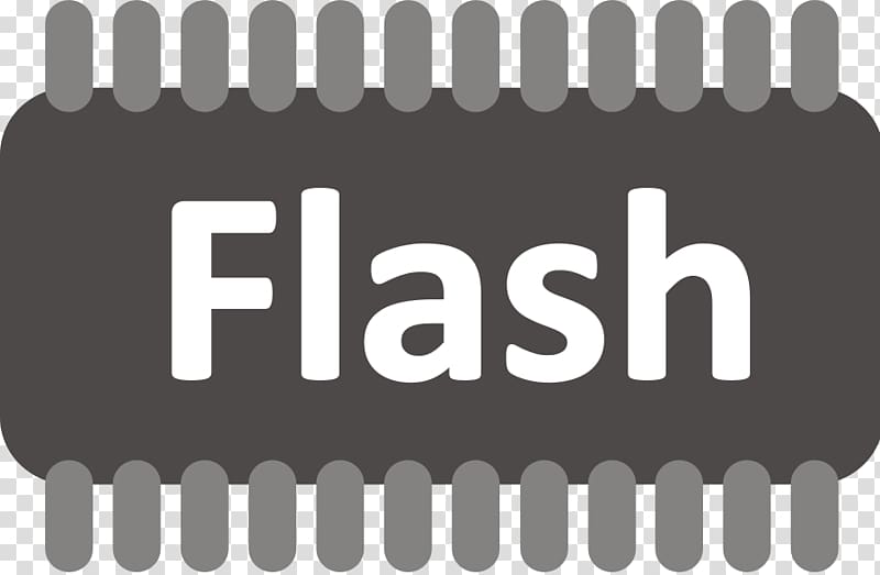 Flash memory Adobe Flash Player Computer data storage Media player USB Flash Drives, RAM LOGO transparent background PNG clipart