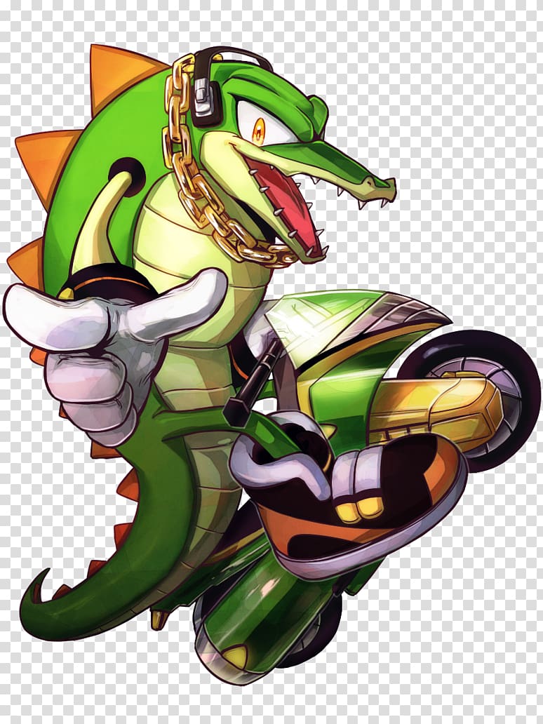 the Crocodile Sonic Riders Sonic Free Riders Espio the Chameleon Sonic the Hedgehog, crocodile transparent background PNG clipart