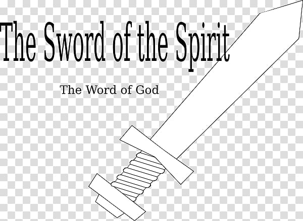 Sword Coloring book Spirit , Armor Of God transparent background PNG clipart