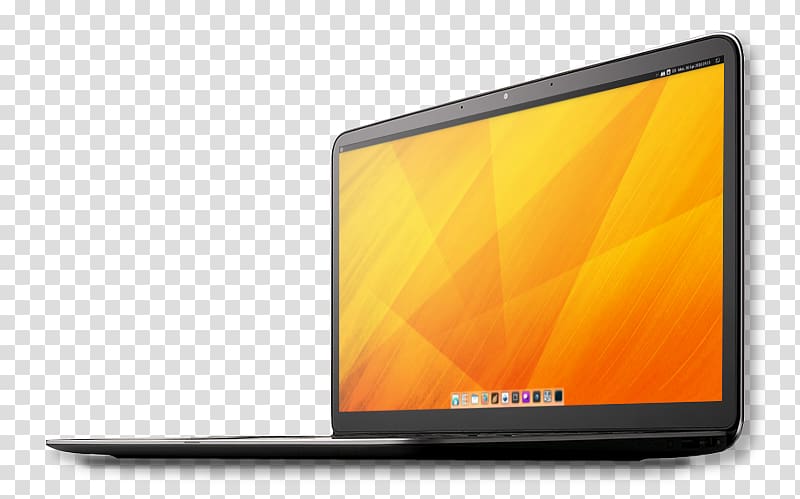 BlankOn Computer Monitors Linux distribution Laptop, Laptop Mockup transparent background PNG clipart