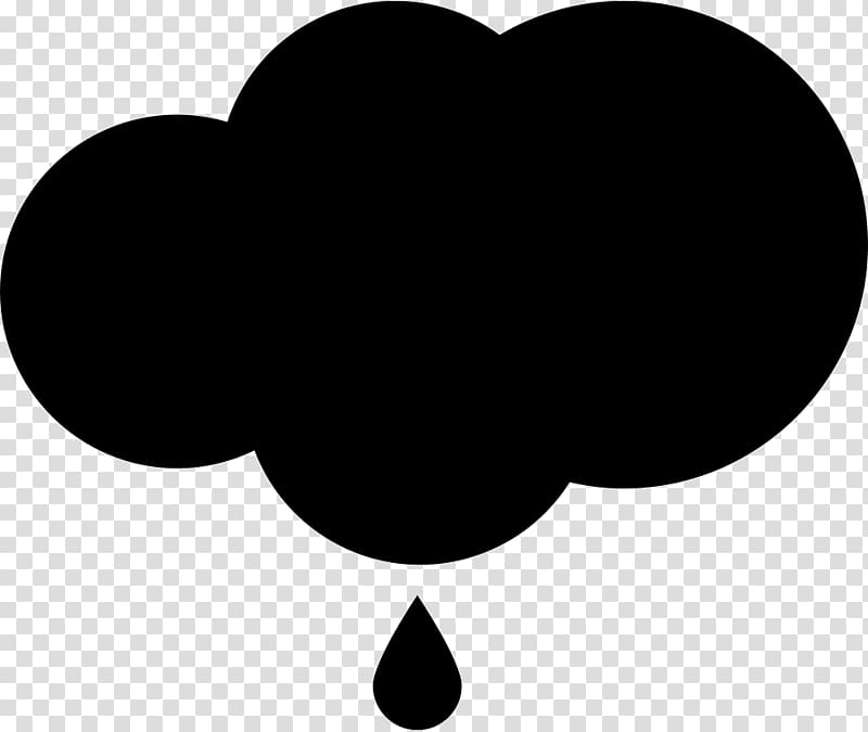 Rain Drop Symbol Cloud, rain transparent background PNG clipart