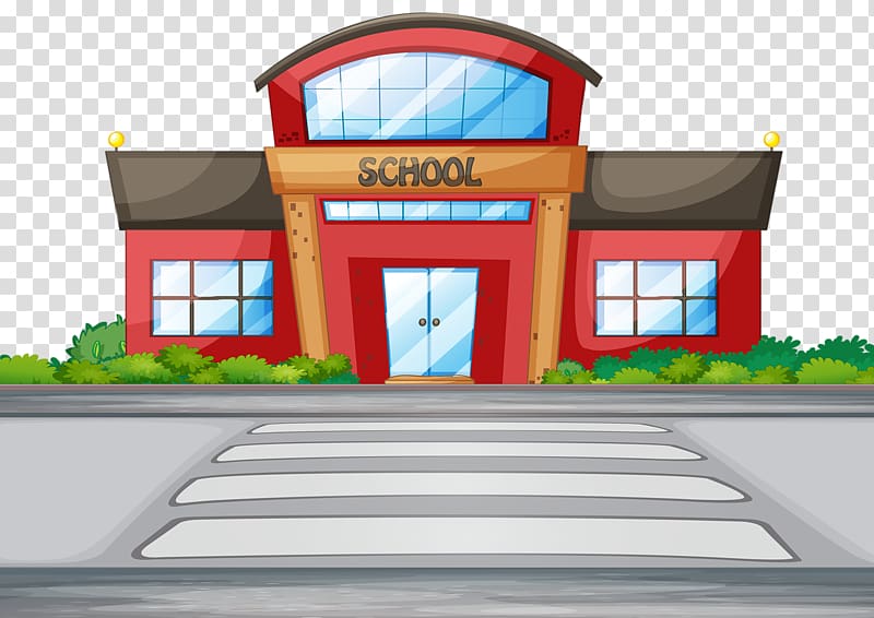 school illustration, Student National Primary School Middle school, school transparent background PNG clipart