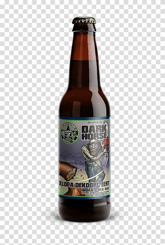 Dark Horse Brewery Beer India pale ale Stout, beer transparent background PNG clipart