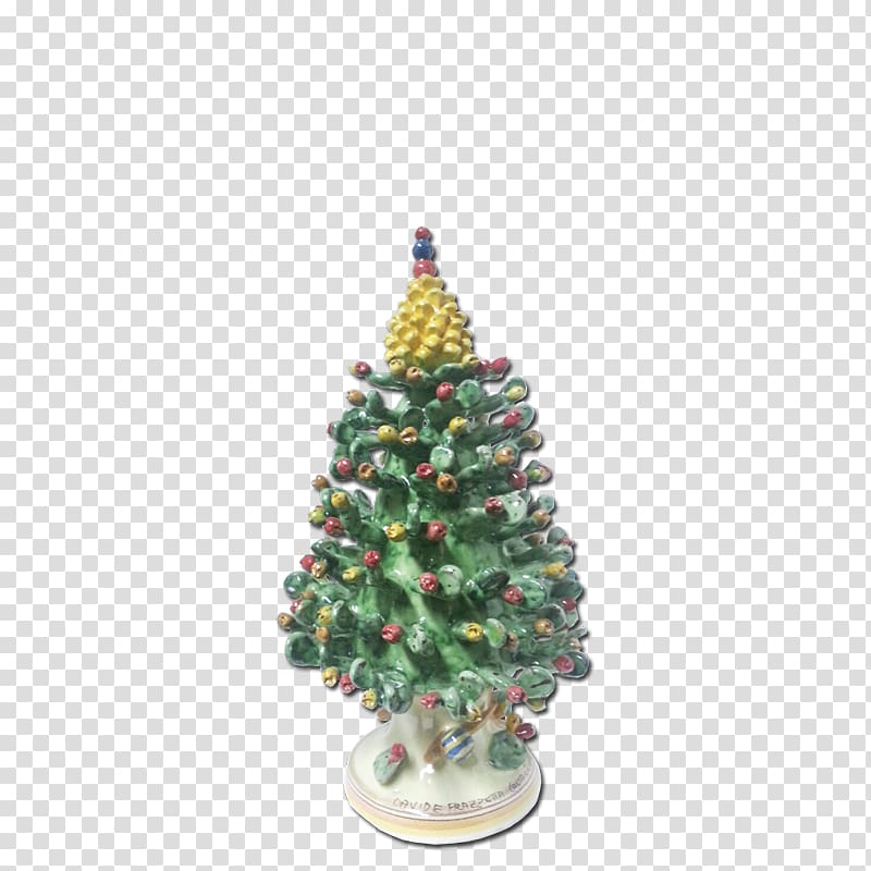 Christmas tree Ceramica di Caltagirone Christmas ornament, christmas tree transparent background PNG clipart