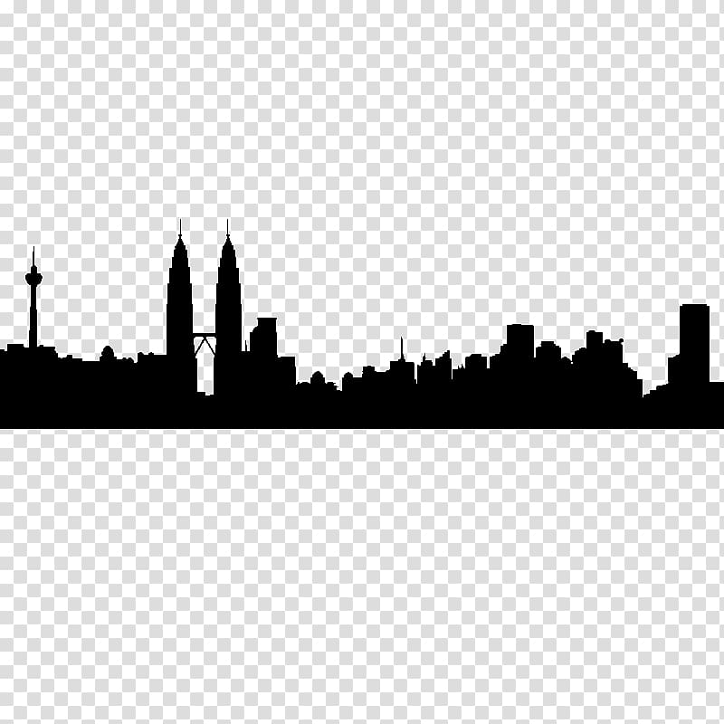 Kuala Lumpur Skyline Silhouette Tokyo, kuala transparent background PNG clipart