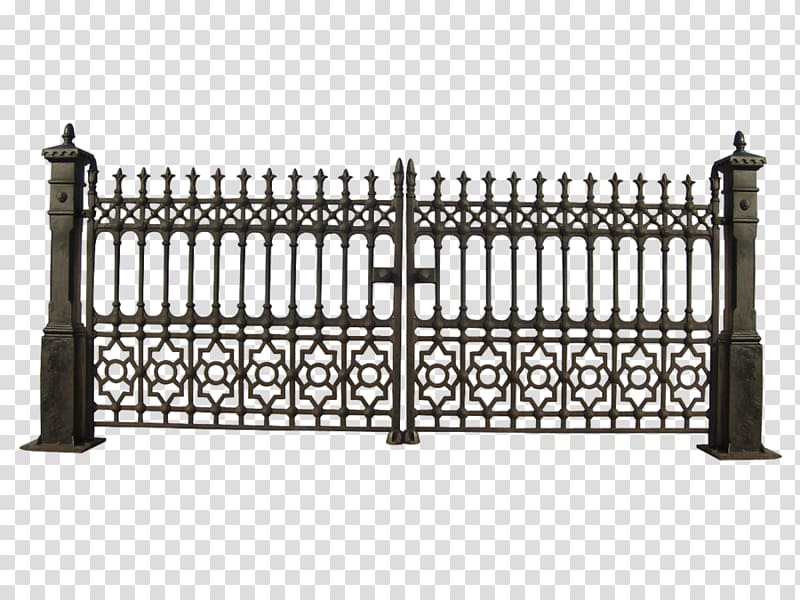 Gate Iron railing Fence , Wall painting transparent background PNG clipart