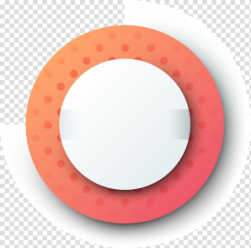 Dotted circle Icon, Orange dot circles transparent background PNG clipart