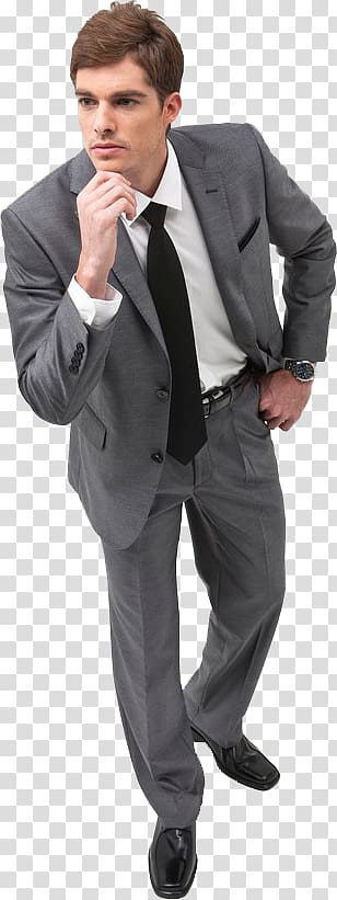 Suit Man Designer, A man in a suit transparent background PNG clipart