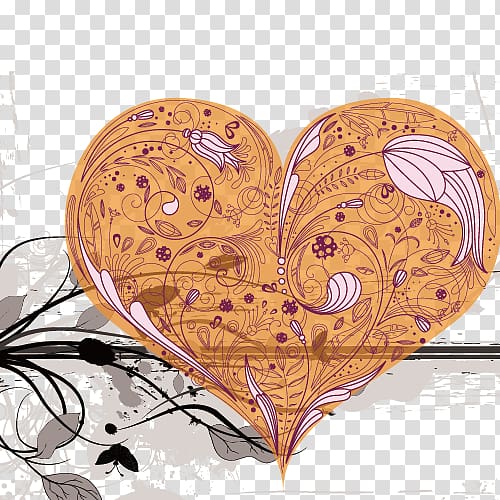 Love Heart Valentines Day Romance, Heart album transparent background PNG clipart