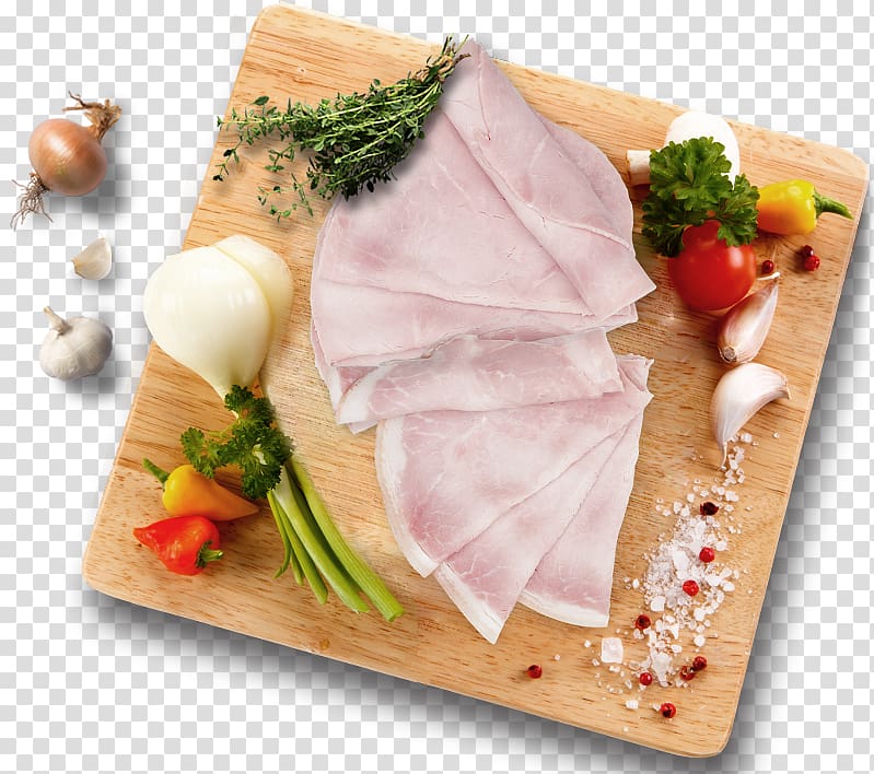 Bayonne ham Mortadella Madrange Charcuterie, ham transparent background PNG clipart