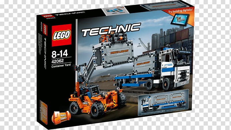 Lego Technic Toy LEGO CARS Intermodal container, toy transparent background PNG clipart