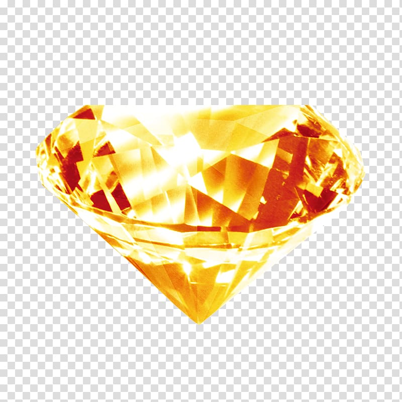 Diamond Gold Brilliant, diamond transparent background PNG clipart