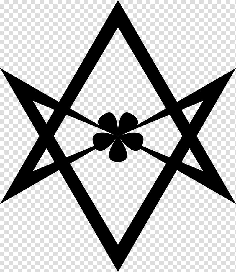 The Book of the Law Book Four Thelema Unicursal hexagram, symbol transparent background PNG clipart