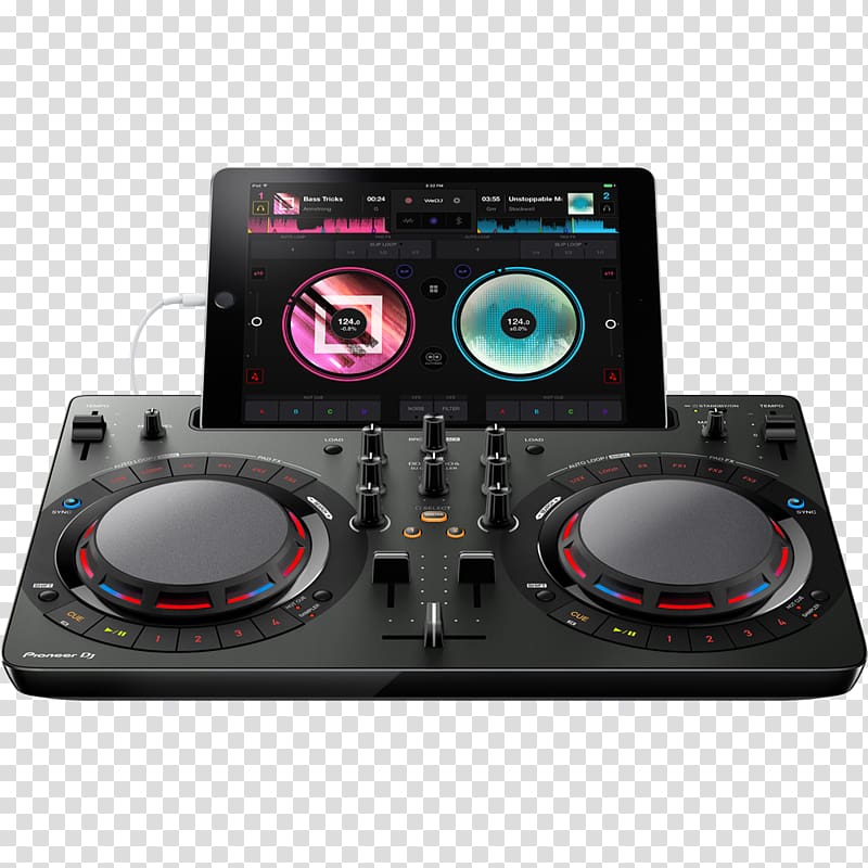Disc jockey DJ controller Pioneer DJ Audio Mixers Computer DJ, others transparent background PNG clipart