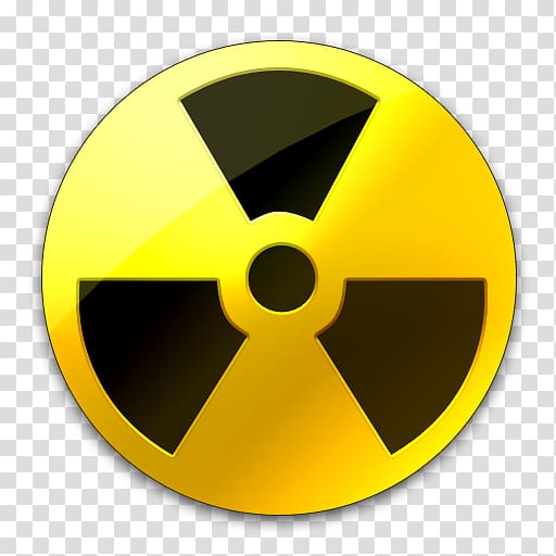 Nuclear weapon Hazard symbol Nuclear power Radioactive decay Biological hazard, burn transparent background PNG clipart