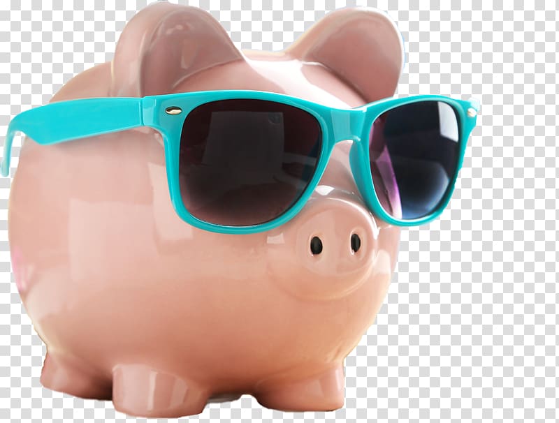 Loan Money Bank account Saving, Pig watercolor transparent background PNG clipart