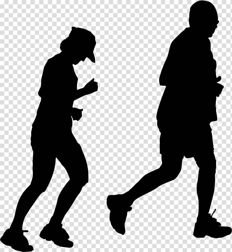 Jogging Silhouette Running Sport , jogging transparent background PNG clipart