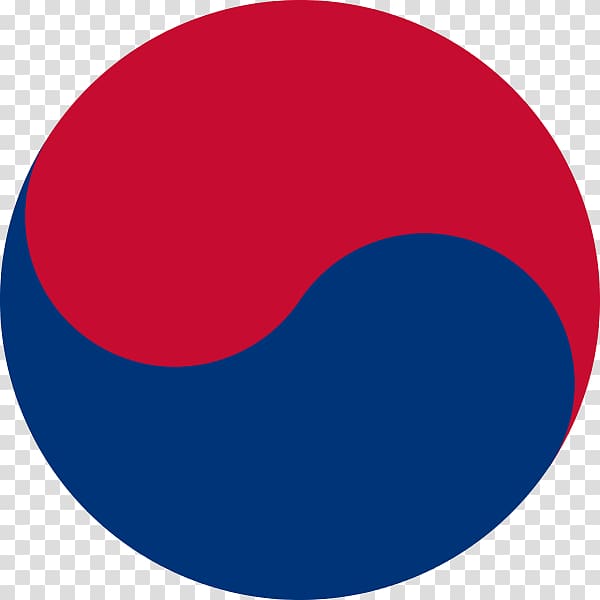 Flag of South Korea Joseon Yin and yang Taegeuk, taekwondo transparent background PNG clipart