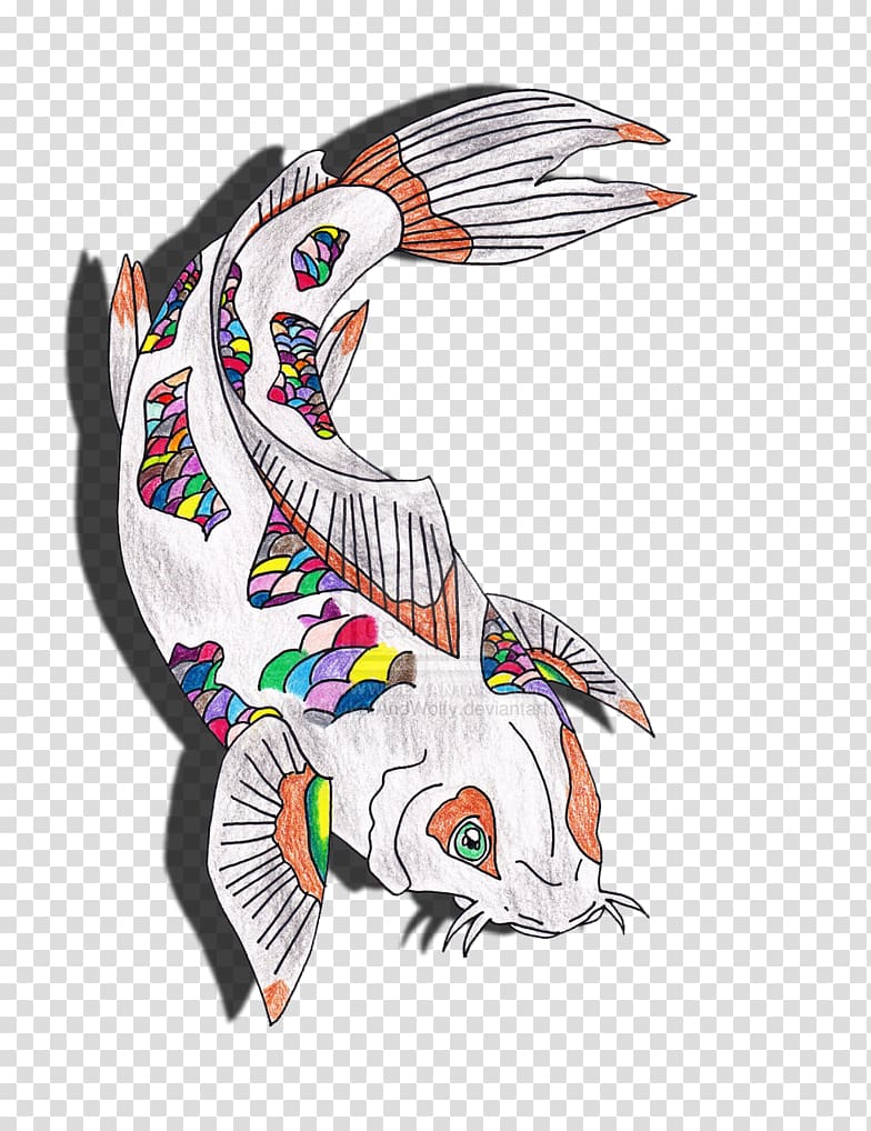 Butterfly Koi Drawing Fish , koi transparent background PNG clipart