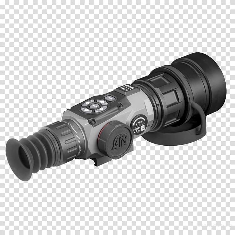 Thermal weapon sight American Technologies Network Corporation Thermographic camera Telescopic sight, others transparent background PNG clipart