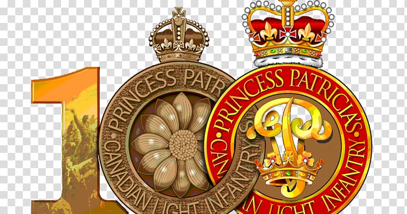 Princess Patricia's Canadian Light Infantry Regiment Canada Medal, 100 anniversary transparent background PNG clipart