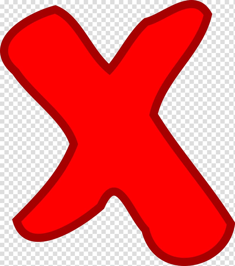 Red x art, X mark , Red Cross Mark transparent background PNG clipart