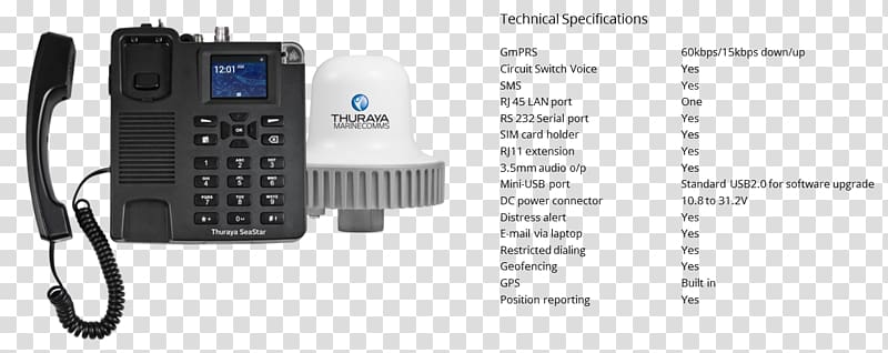 Thuraya Satellite Phones Telephone Communications satellite, Seastar transparent background PNG clipart