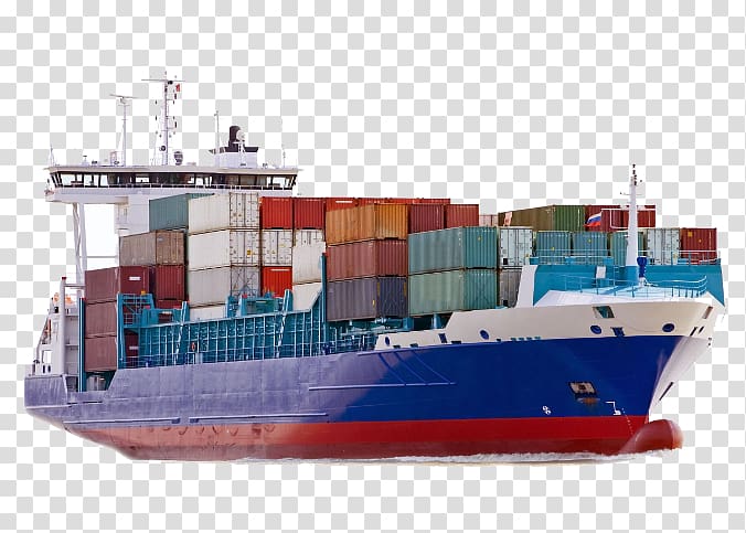 blue and white cargo container ship, Cargo ship Container ship , Ship transparent background PNG clipart