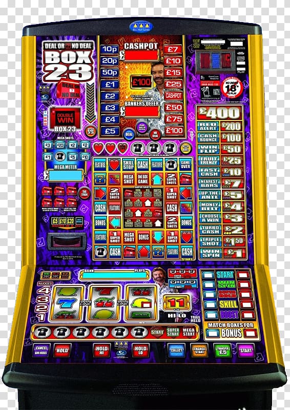 Slot machine Hitman Deal or No Deal Video game, Fruit Machine transparent background PNG clipart