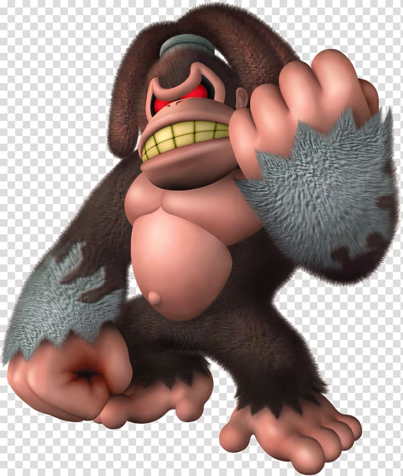 Donkey Kong Jungle Beat Donkey Kong Country 2: Diddy\'s Kong Quest Donkey Kong Country 3: Dixie Kong\'s Double Trouble! Mario, donkey kong transparent background PNG clipart