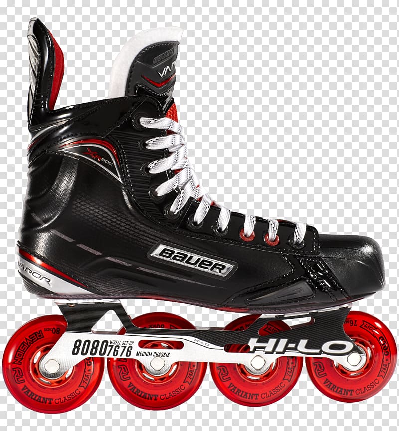 Bauer Hockey In-Line Skates Vapor Roller hockey Ice skating, VAPOR transparent background PNG clipart