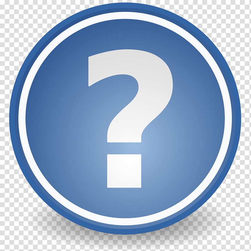question mark, Computer Icons Question Social media, Blue Question Mark Icon transparent background PNG clipart