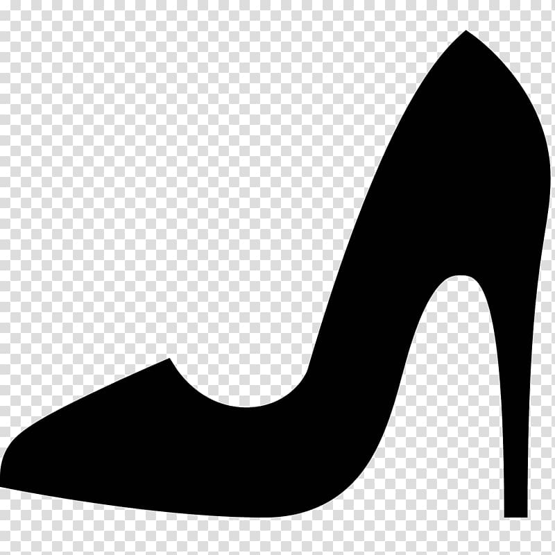 High-heeled shoe , Woman side face transparent background PNG clipart