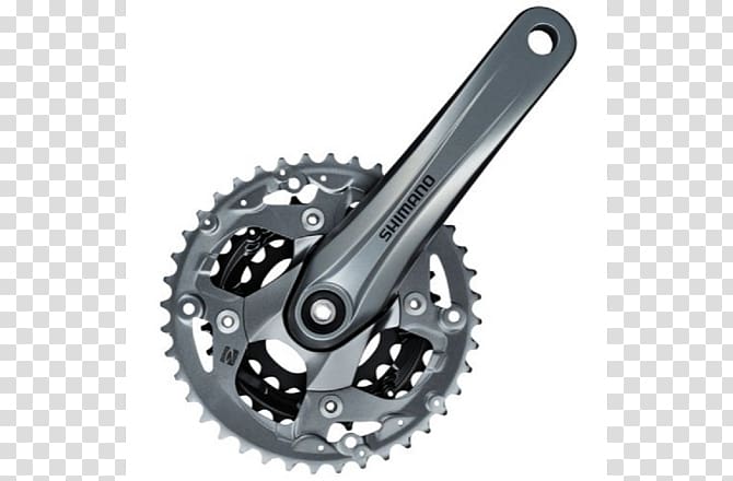 Bicycle Cranks Groupset Shimano Deore XT, Bicycle transparent background PNG clipart