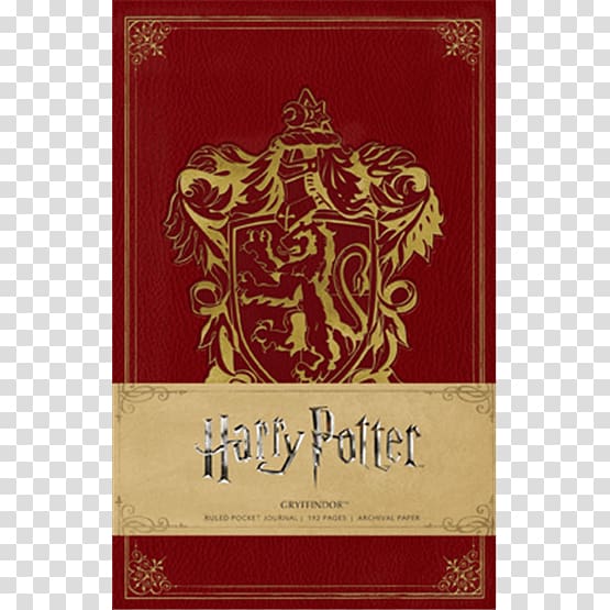 Harry Potter: Gryffindor Ruled Pocket Journal Harry Potter: Ravenclaw Hardcover Ruled Journal Harry Potter and the Deathly Hallows, Harry Potter transparent background PNG clipart